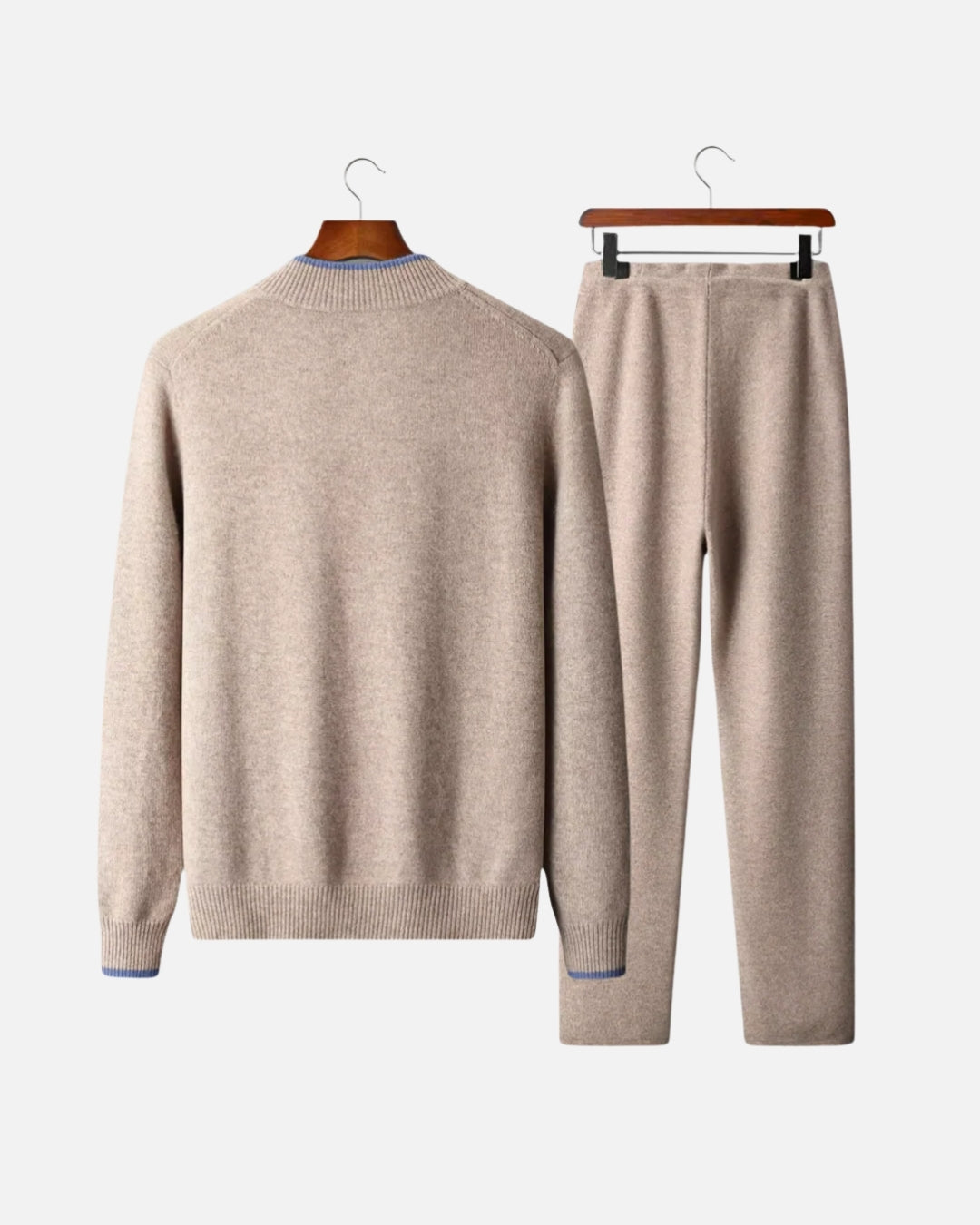 Merino Wool Comfort Set Two Tone - Beige