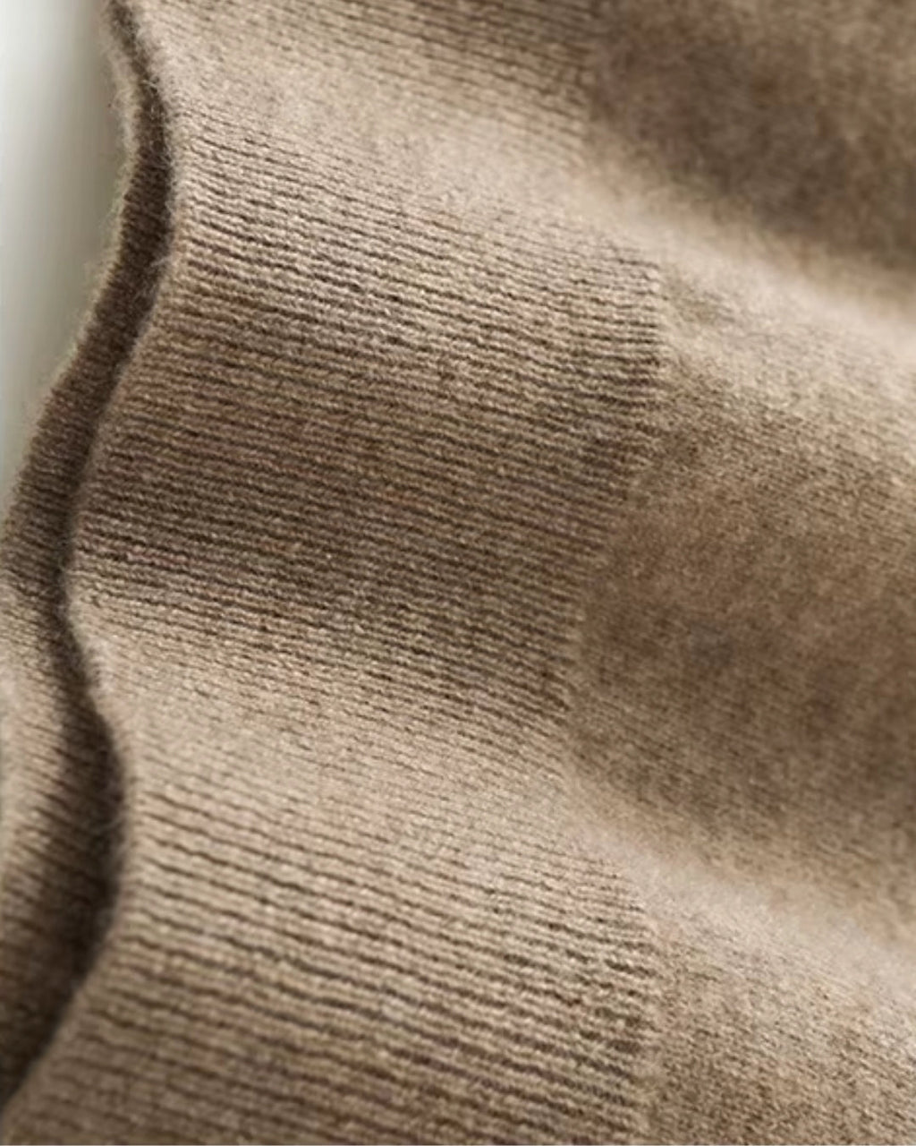 Pure Cashmere Polo - Dune