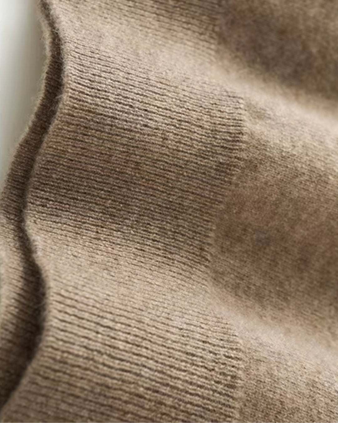 Pure Cashmere Polo - Dune