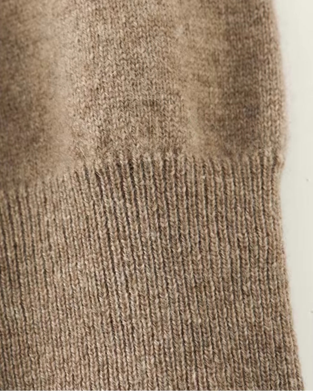 Pure Cashmere Polo - Dune