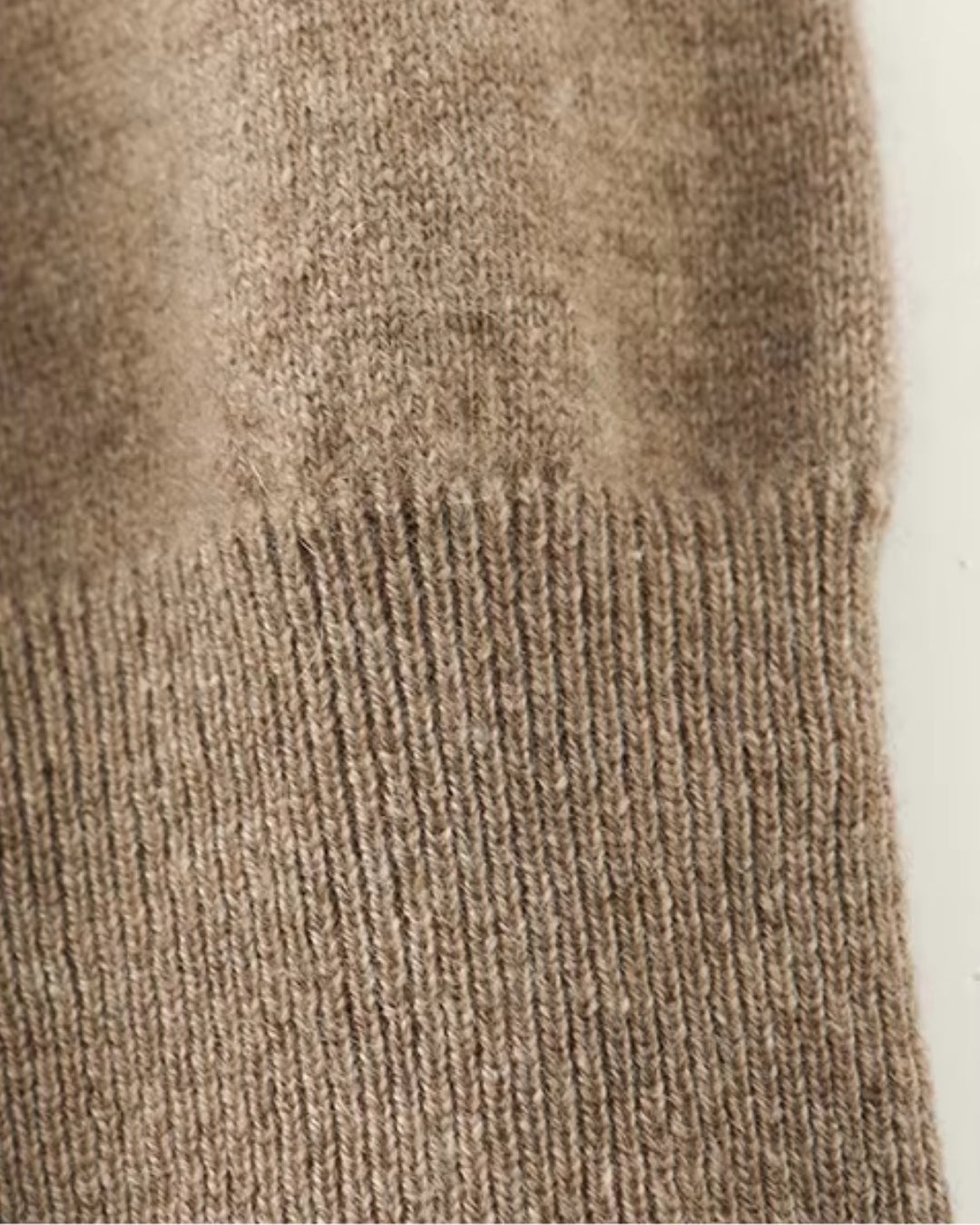 Pure Cashmere Polo - Dune