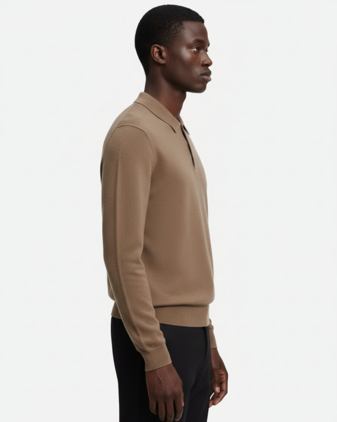 Pure Cashmere Polo - Dune