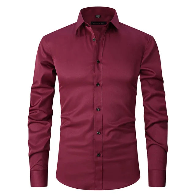 Kevin | Men's Slim-Fit Button-Down Shirt
